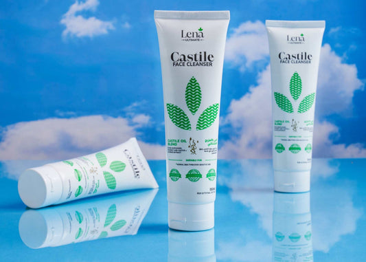 Luxury Natural Facial Cleanser – Lena’s Castile Formula with Botanical Extracts and Salicylic Acid