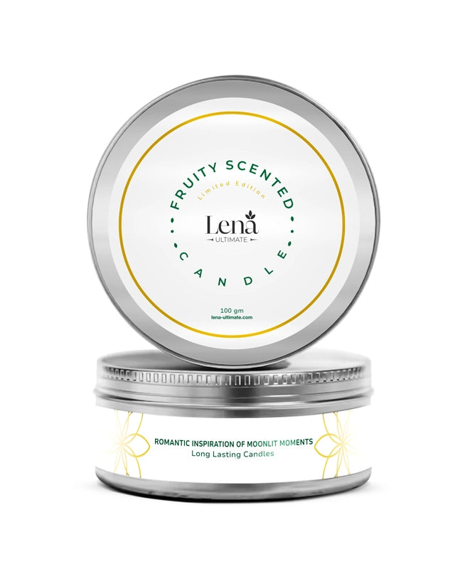 Lena Ultimate Fruity Scented Candle 100 gm - Lena Ultimate