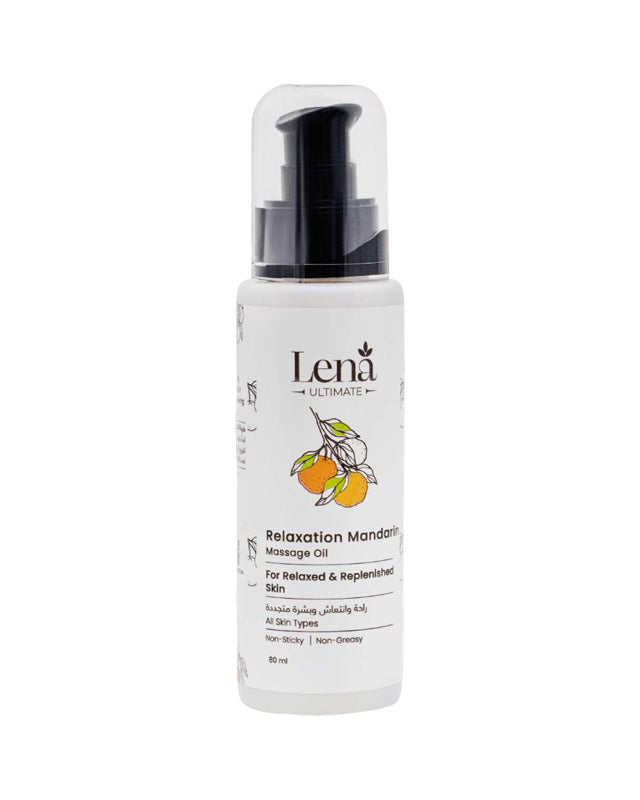 Lena Ultimate Relaxation Mandarin Massage Oil 80 ml