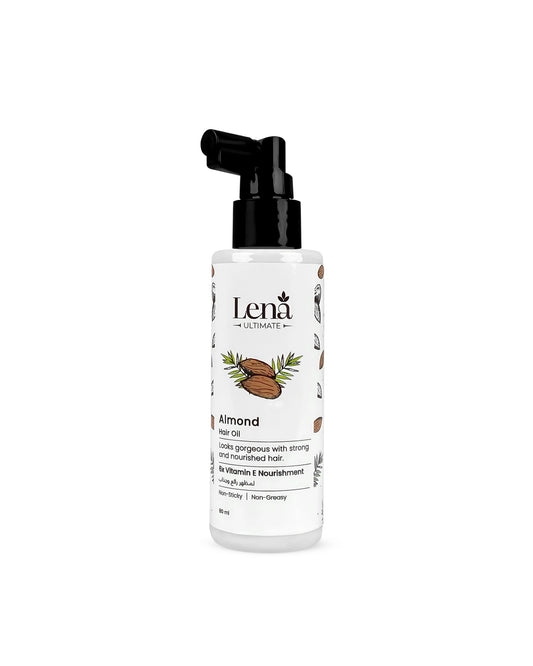 Lena Ultimate Almond Hair Oil 80 ml - Lena Ultimate